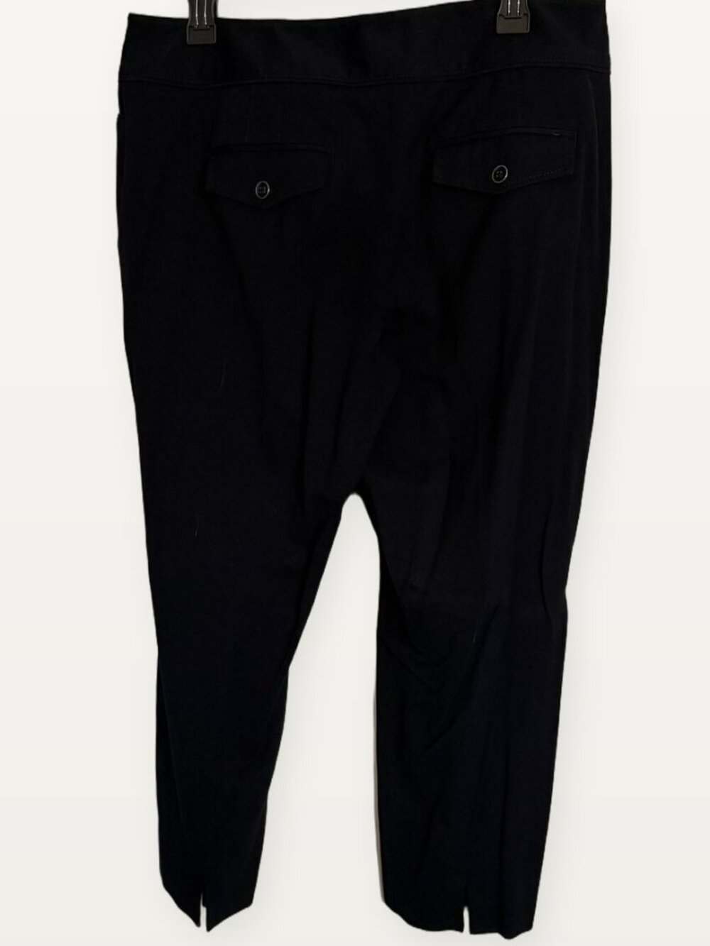 White House Black Market Legacy Black Ankle Pants Size 12
